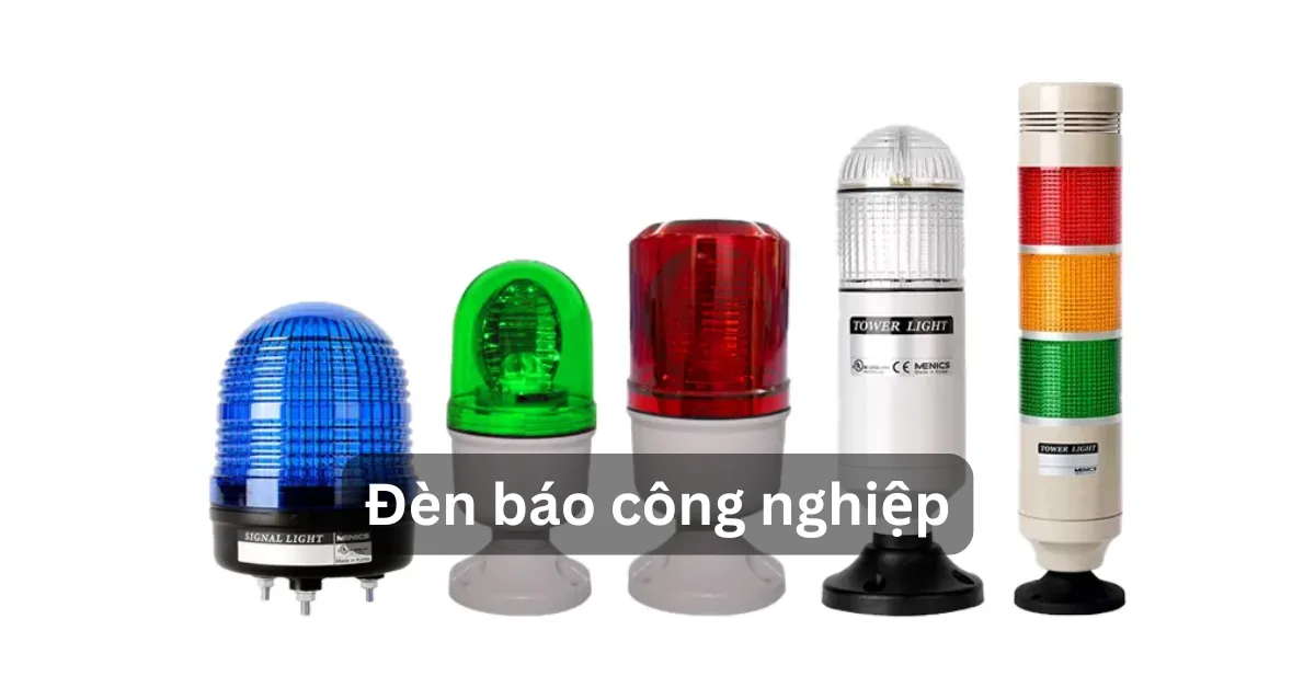 Đèn báo công nghiệp: Vai trò quan trọng trong hệ thống cảnh báo & an toàn