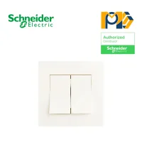 Bộ công tắc đôi 1 chiều Schneider Vivace KB32_1_WE