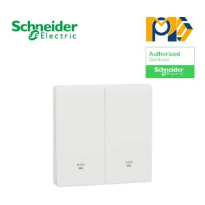 Công tắc đôi 2 cực 20A có đèn LED KBN32D20N_WE