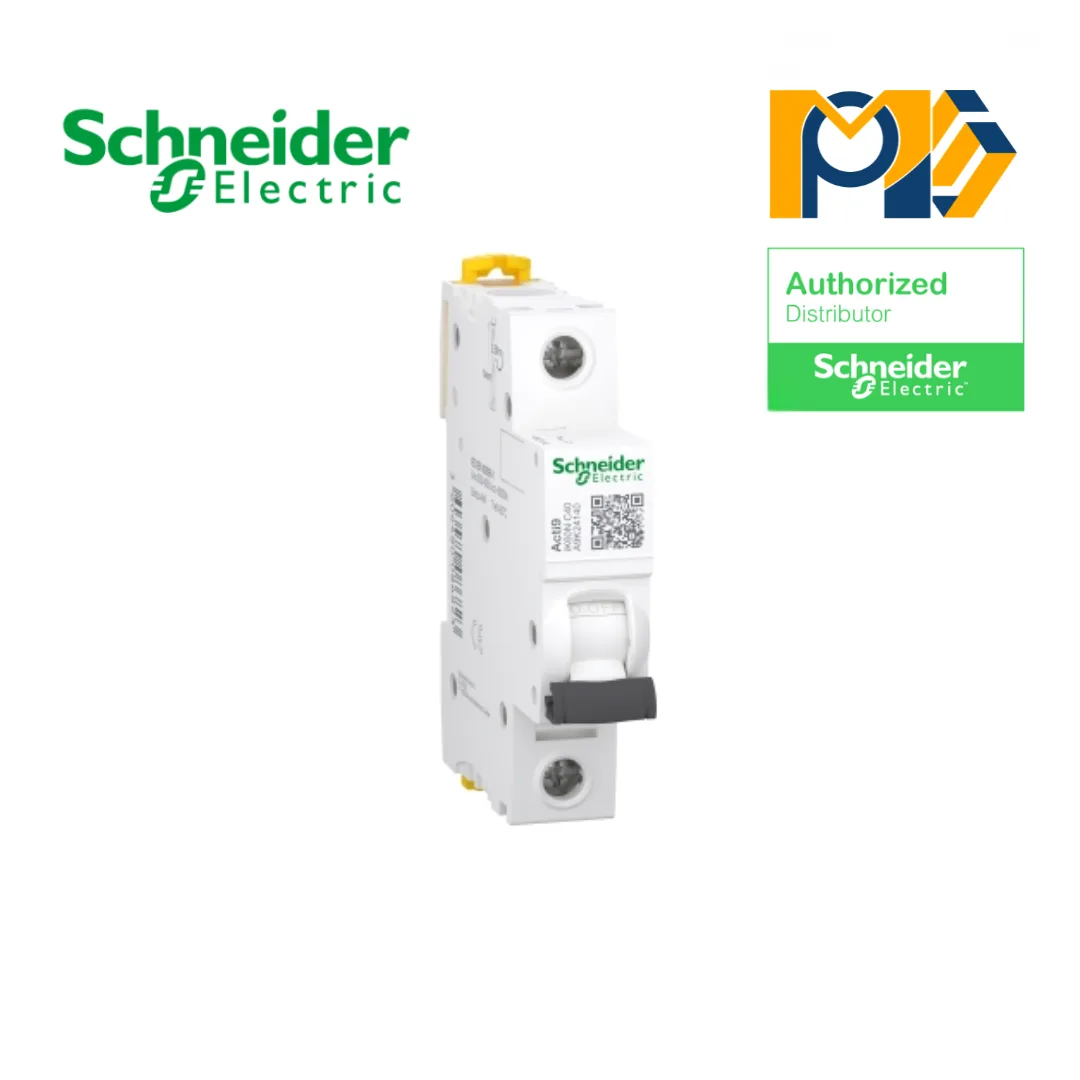 MCB Schneider A9K24140 iK60N 1P 40A C Curve 6kA Chính Hãng