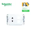 Ổ cắm đơn 2 chấu 16A 2 lỗ công tắc Schneider 2426USXXGA_G19